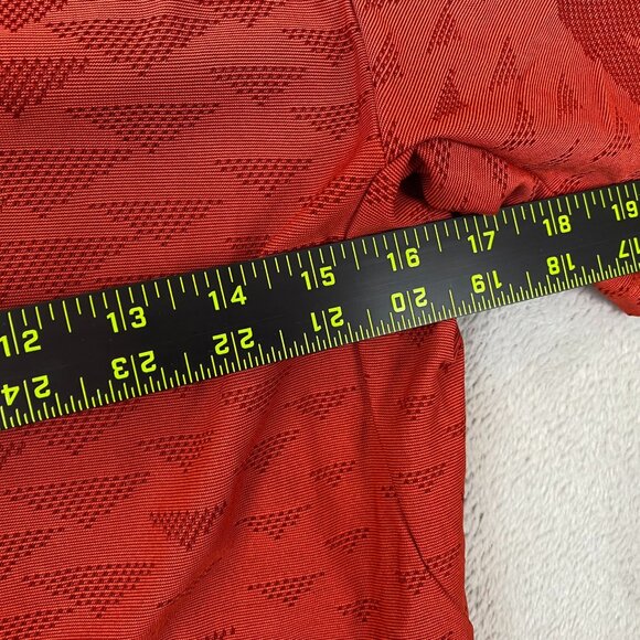 Nike Mens Dri-Fit T-Shirt Small Activewear Athletic Short Sleeve Red Mesh Casual - Picture 4 of 10